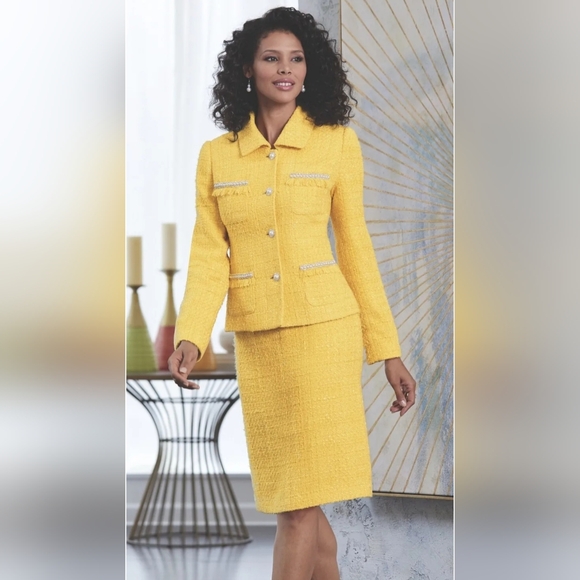 Costume-jupe élégant DKNY Taille 12 - Occasion En Très Bon état